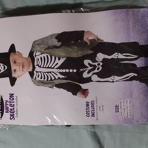 Bones Costume Happy Skeleton